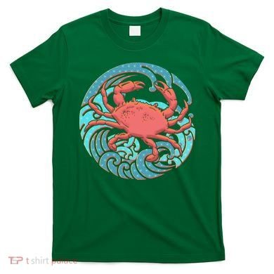 Japanese Water Wave Crab T-Shirt