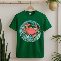 Japanese Water Wave Crab T-Shirt thumb 2