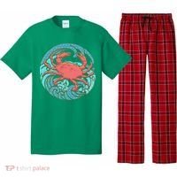 Japanese Water Wave Crab Pajama Set thumb 0