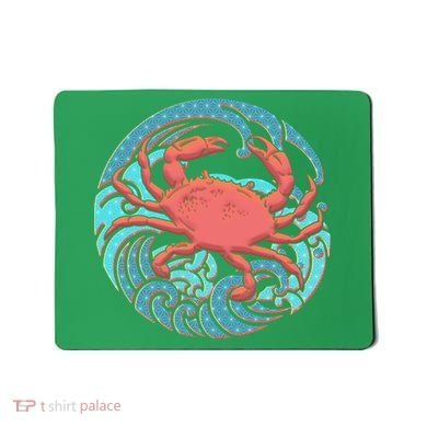 Japanese Water Wave Crab Mousepad