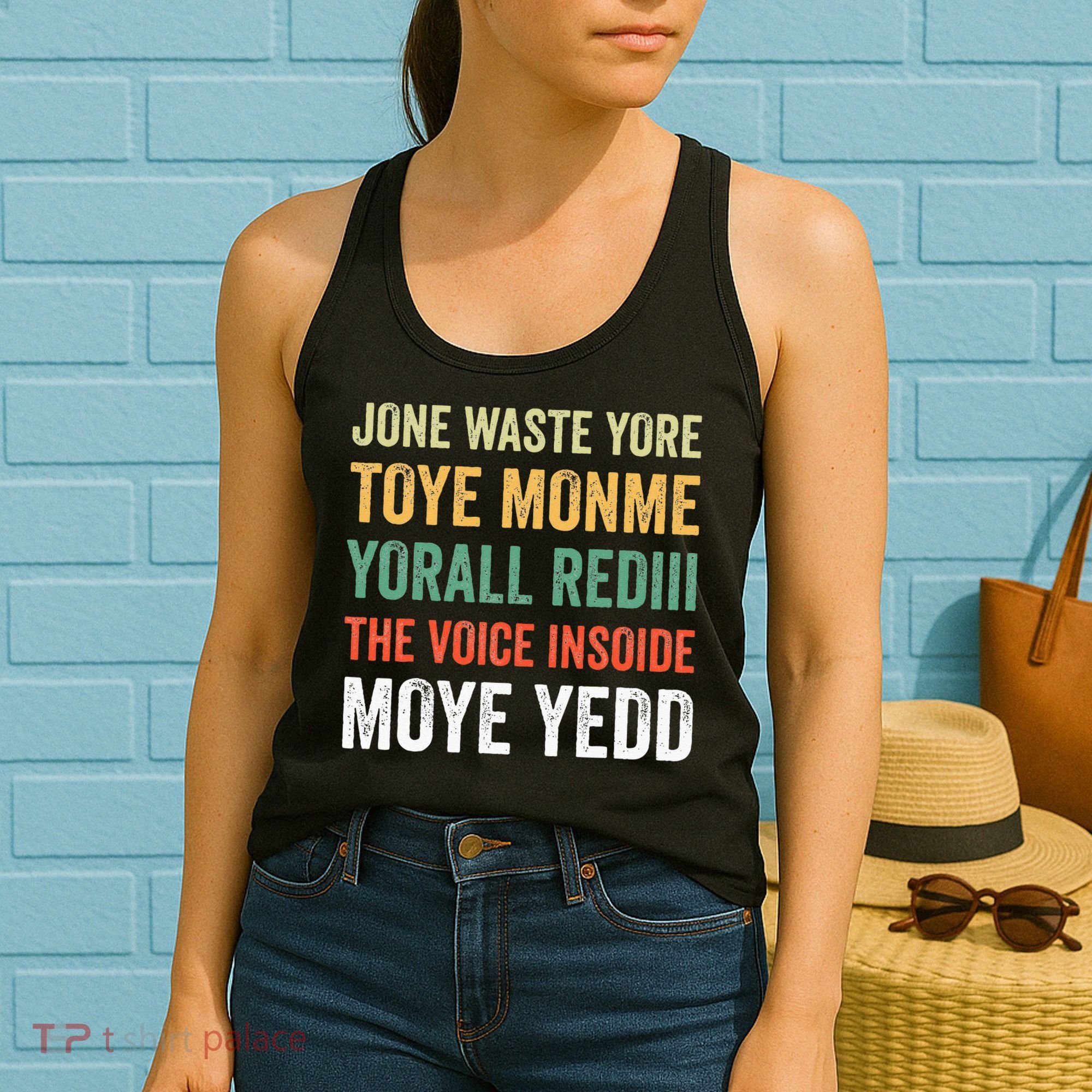 Jone Waste Yore Toye Monme Yorall Rediii  Women's Tank Top