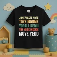Jone Waste Yore Toye Monme Yorall Rediii  Toddler T-Shirt thumb 3