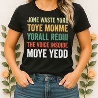 Jone Waste Yore Toye Monme Yorall Rediii  Women's T-Shirt thumb 2