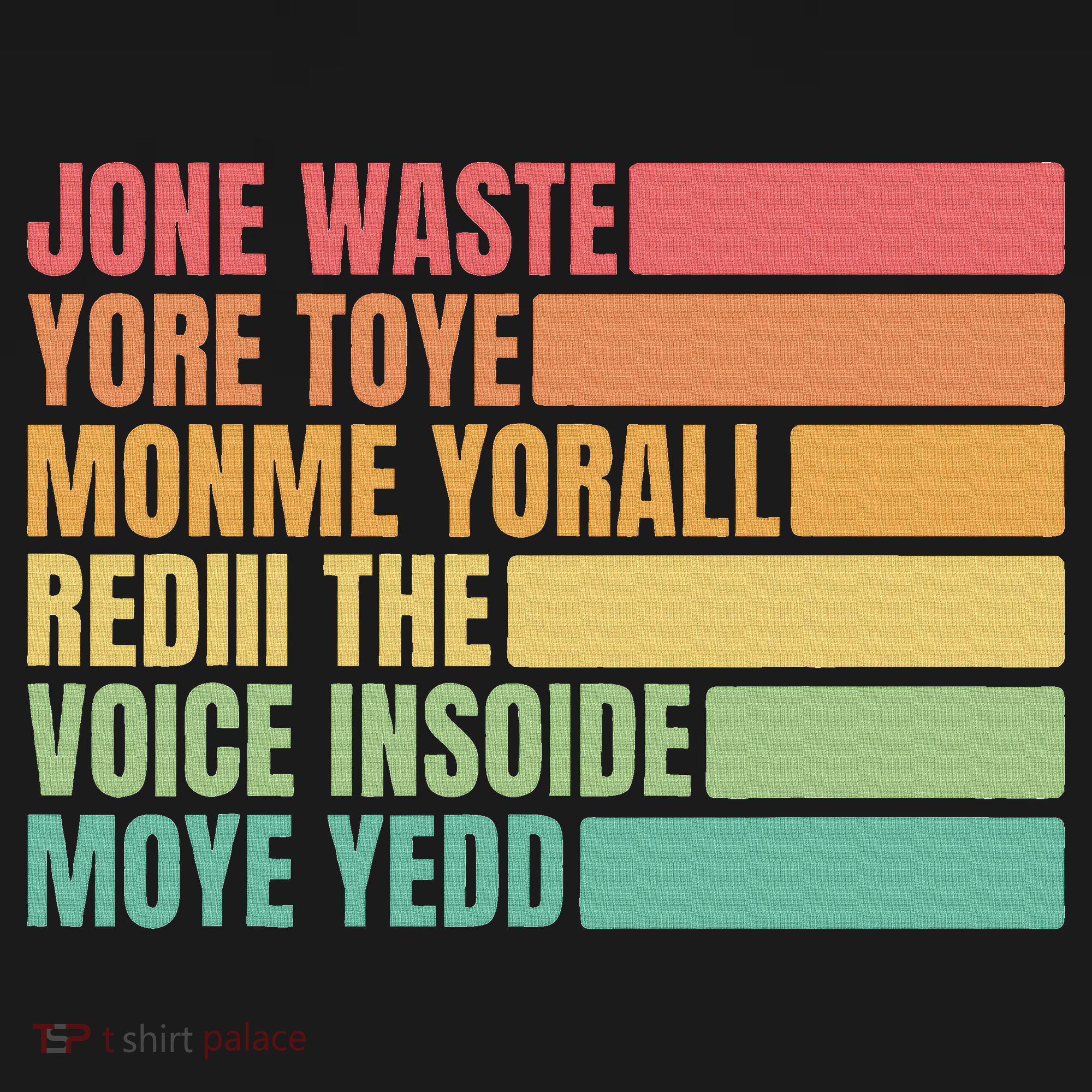 Jone Waste Yore Toye Monme Yorall Rediii Women's Tank Top