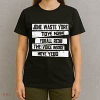 Jone Waste Your Time Monme Yorall Rediii Funny T-Shirt thumb 4