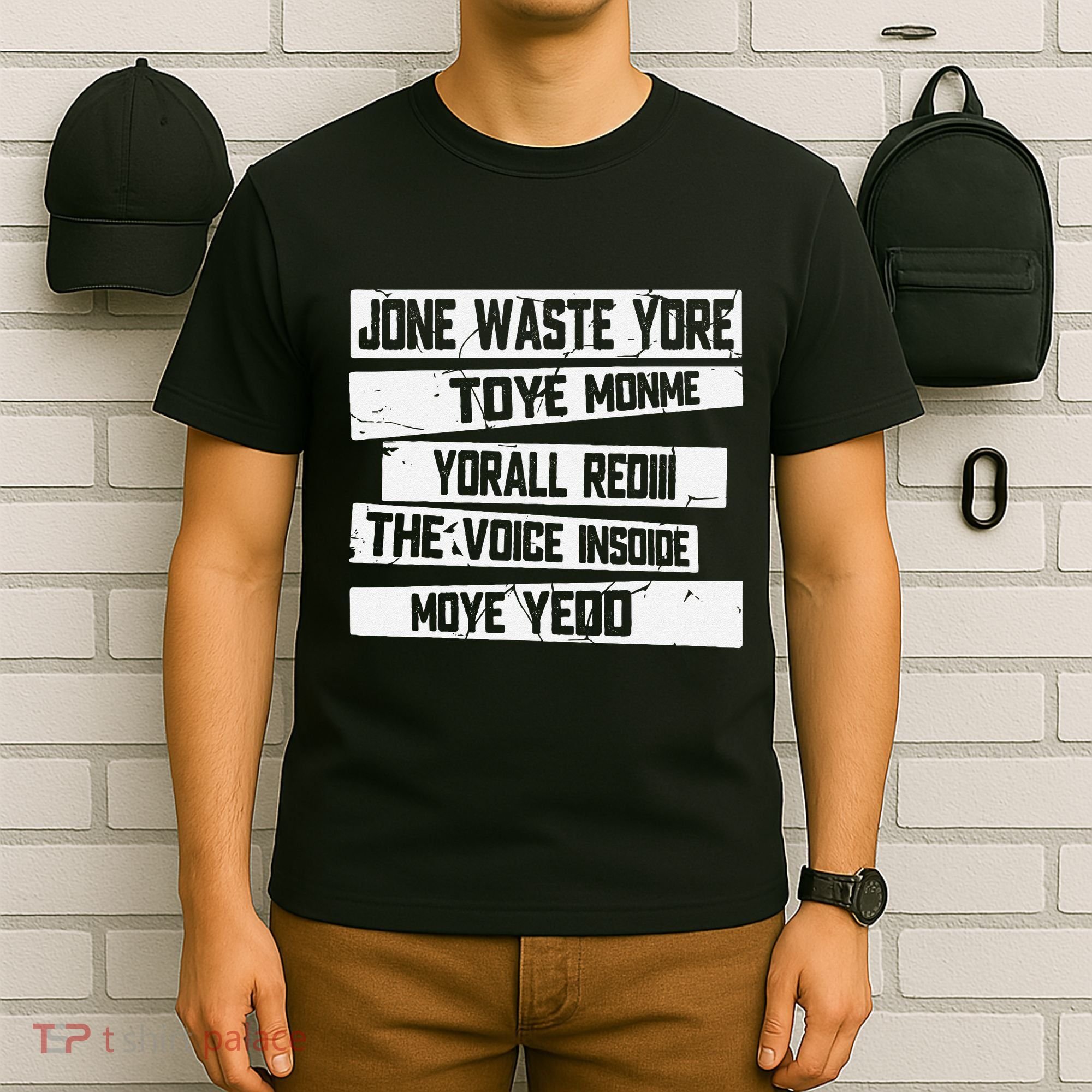 Jone Waste Your Time Monme Yorall Rediii Funny T-Shirt