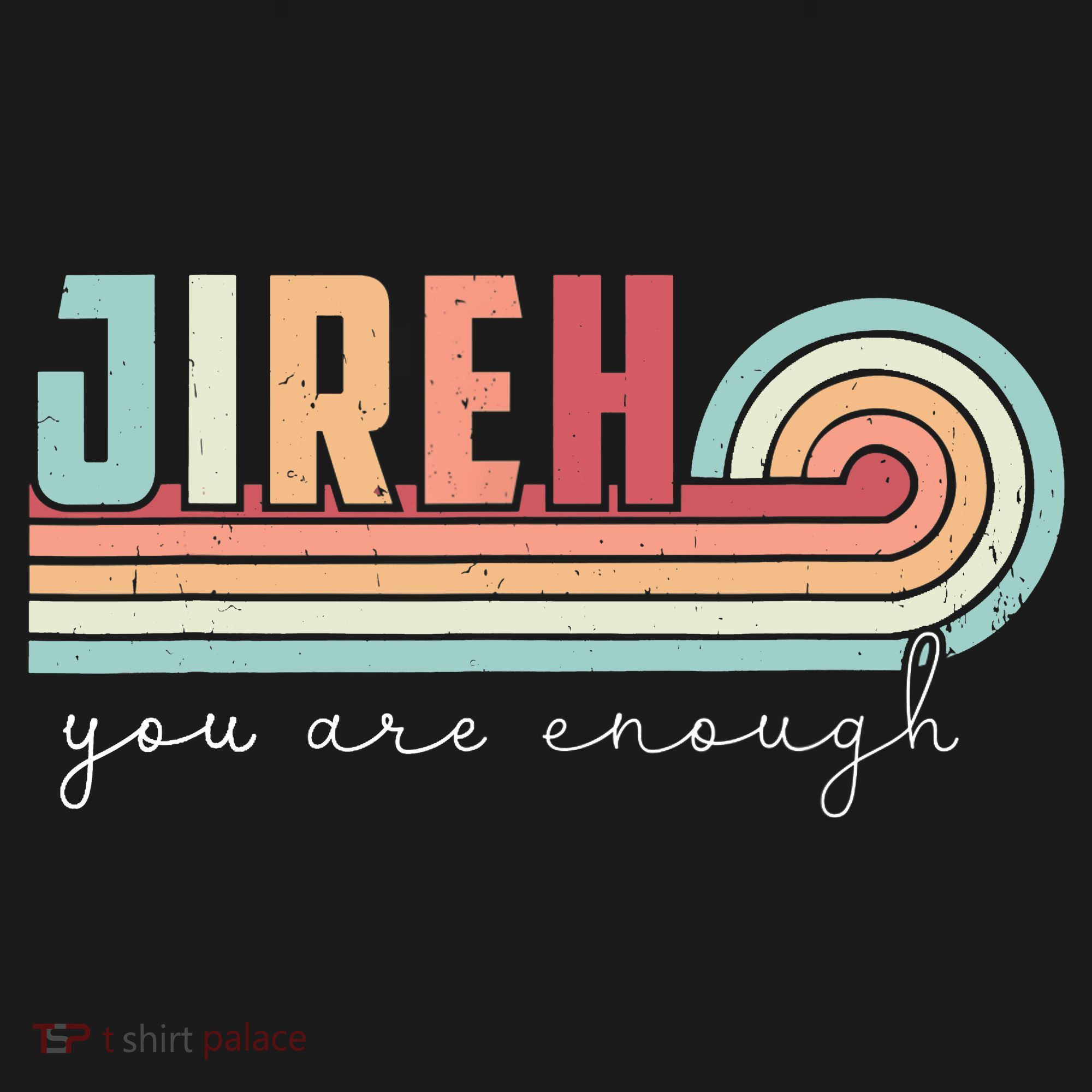 Jireh You Are Enough More Than Enough Forever Christian Women's Tank Top
