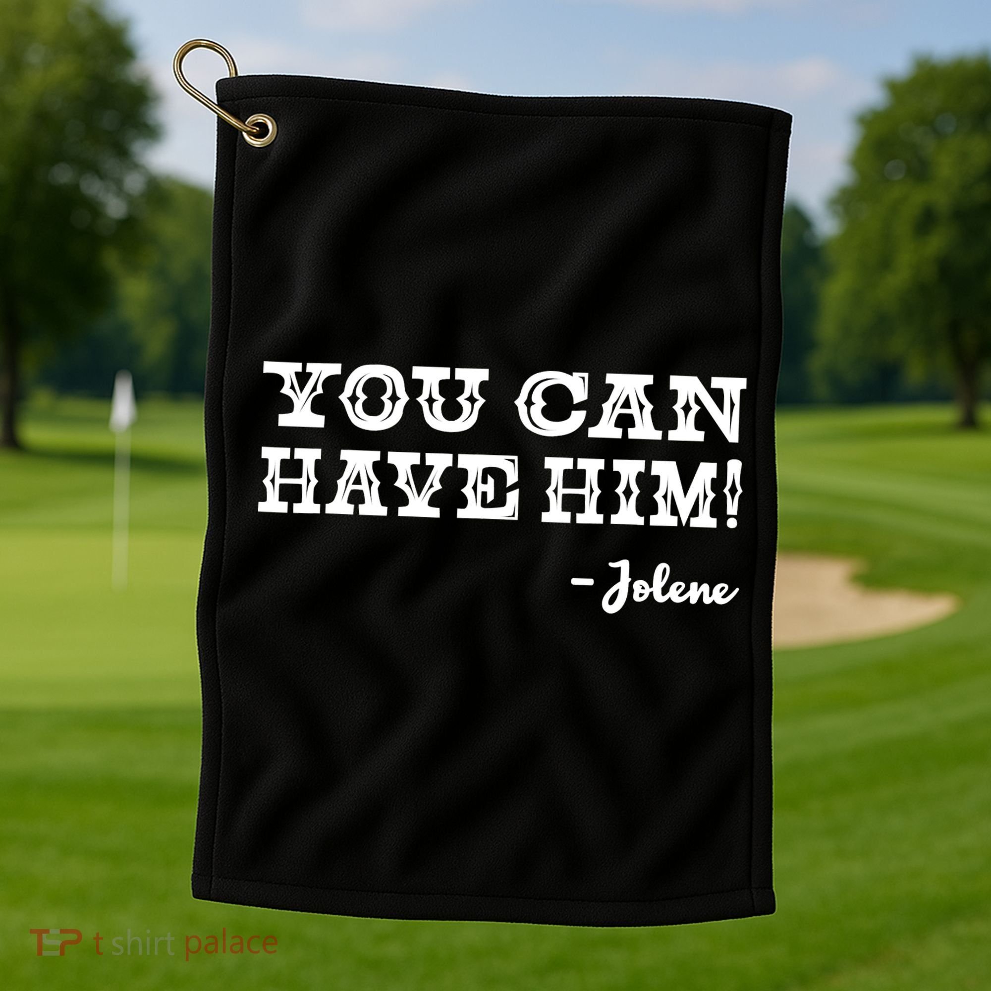 Jolene You Can Have Him Country Music Golf Towel