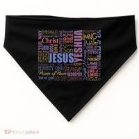 Jeus Yeshua God Christ USA-Made Doggie Bandana thumb 0