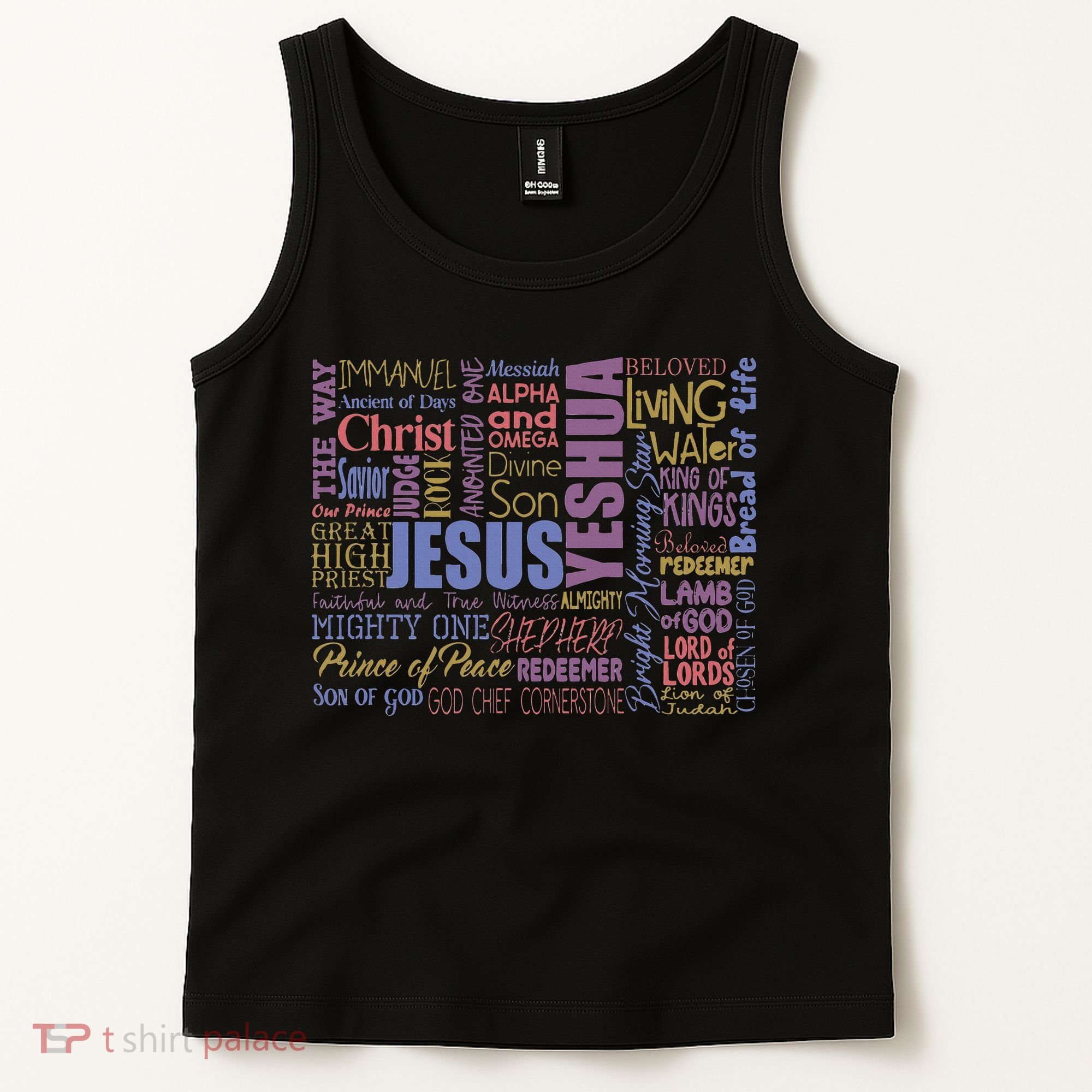 Jeus Yeshua God Christ Tank Top