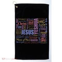Jeus Yeshua God Christ Golf Towel thumb 0