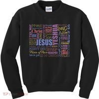 Jeus Yeshua God Christ Kids Sweatshirt thumb 0