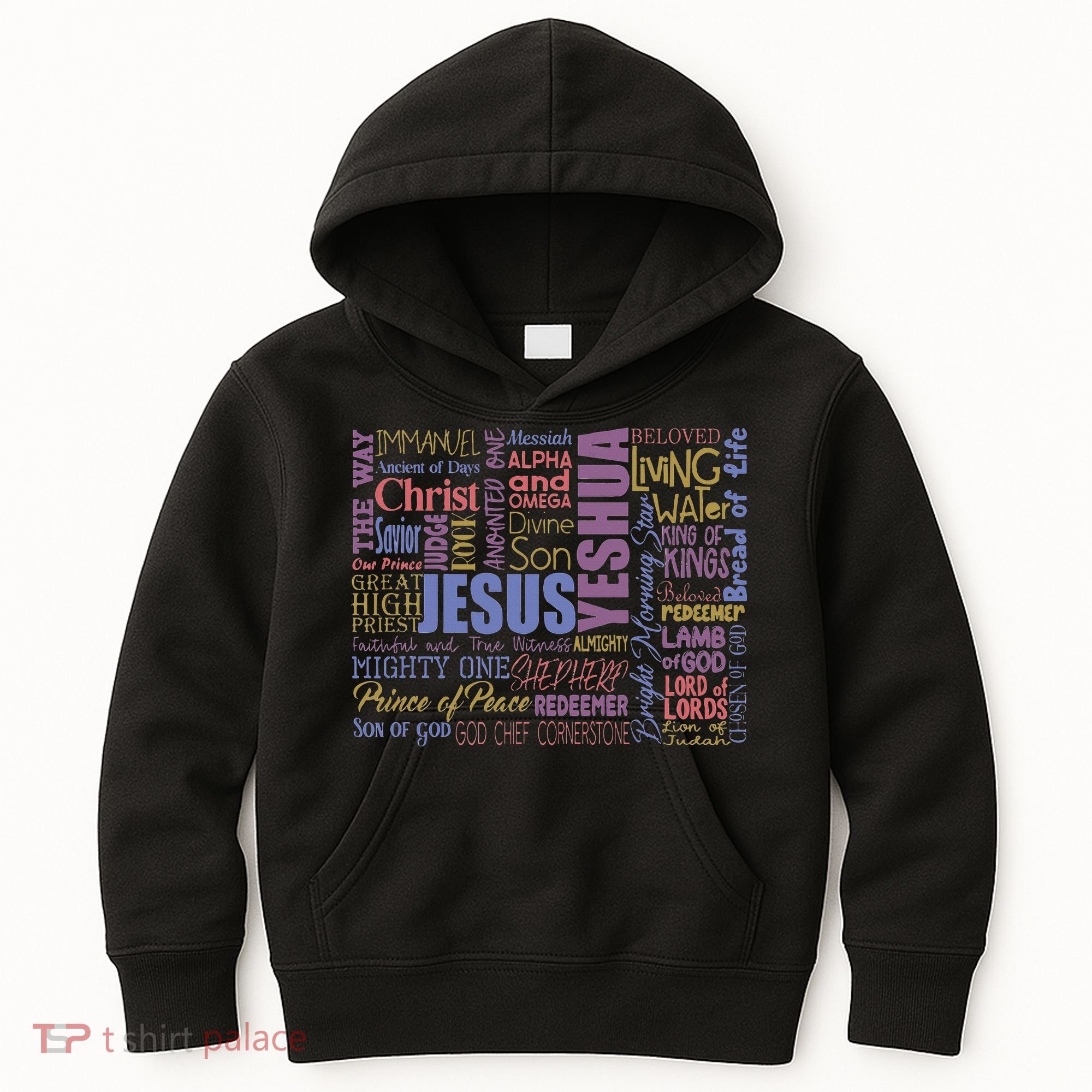 Jeus Yeshua God Christ Kids Hoodie