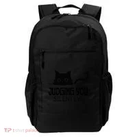 Judging You Silently Backpack thumb 0
