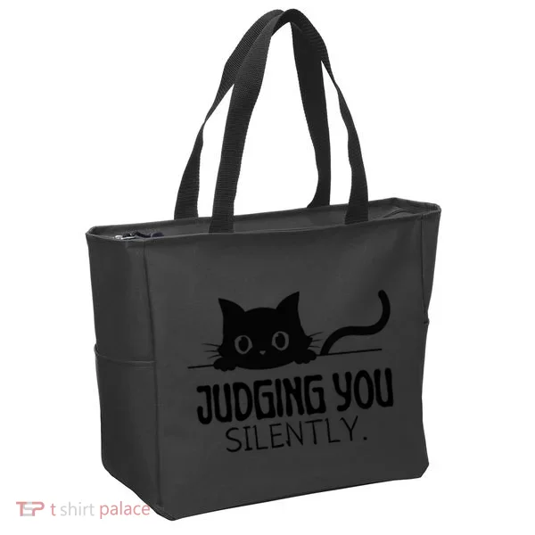 Judging You Silently Tote Bag