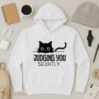 Judging You Silently Hoodie thumb 3