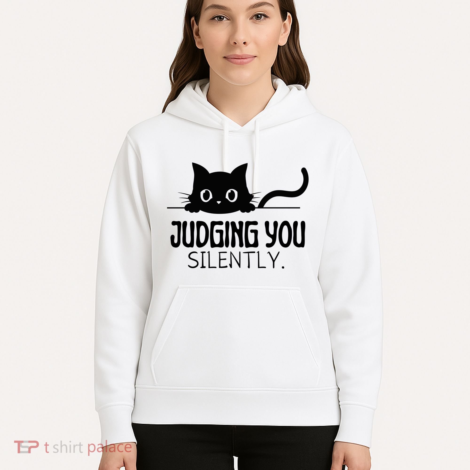 Judging You Silently Hoodie