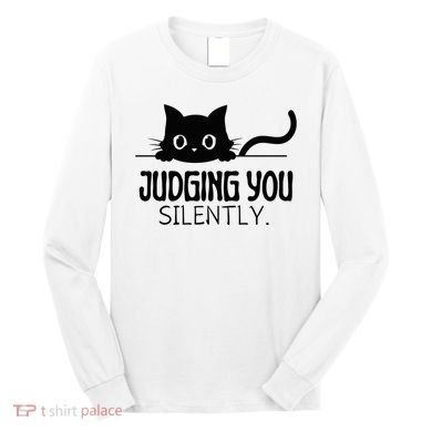 Judging You Silently Long Sleeve Shirt