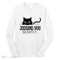 Judging You Silently Long Sleeve Shirt thumb 0