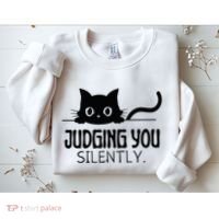 Judging You Silently Sweatshirt thumb 2