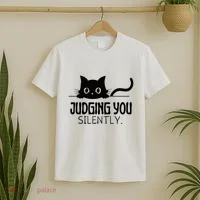 Judging You Silently T-Shirt thumb 2