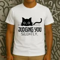 Judging You Silently T-Shirt thumb 3
