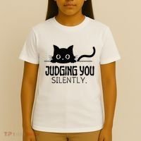 Judging You Silently T-Shirt thumb 4