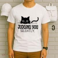 Judging You Silently T-Shirt thumb 6