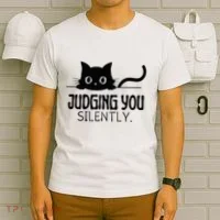 Judging You Silently T-Shirt thumb 6