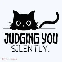 Judging You Silently T-Shirt thumb 7