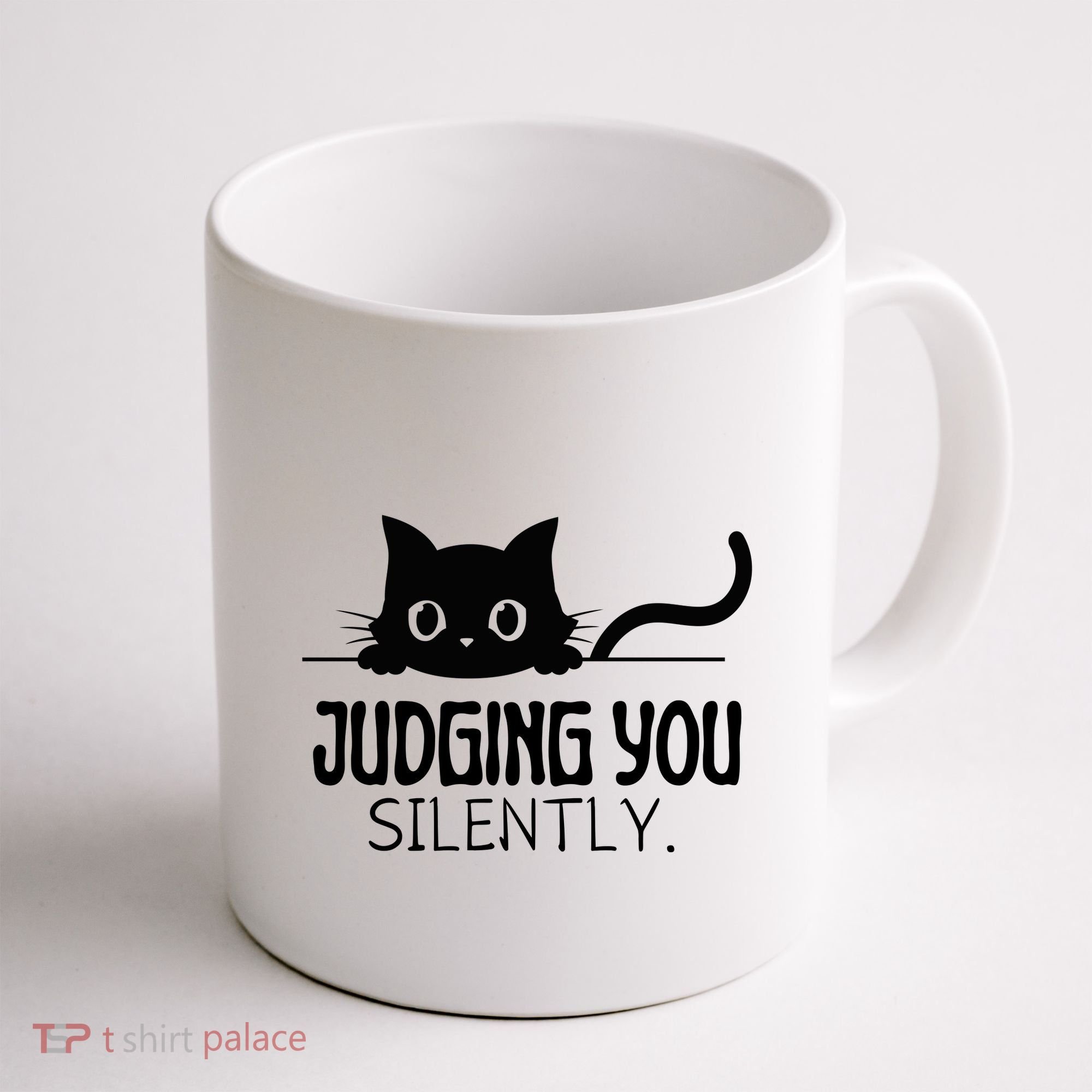 Judging You Silently Coffee Mug