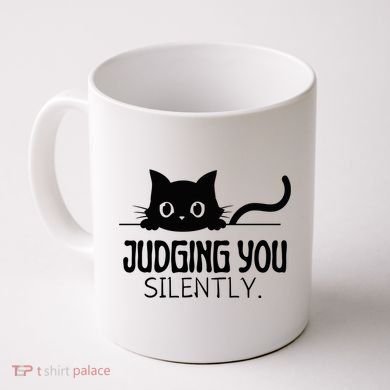 Judging You Silently Coffee Mug