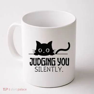 Judging You Silently Coffee Mug