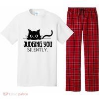 Judging You Silently Pajama Set thumb 0