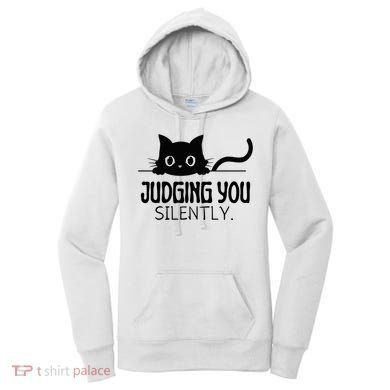 Judging You Silently Women's Hoodie