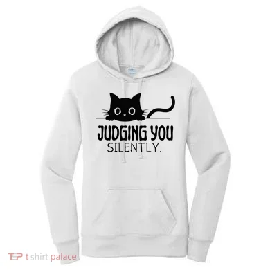 Judging You Silently Women's Hoodie