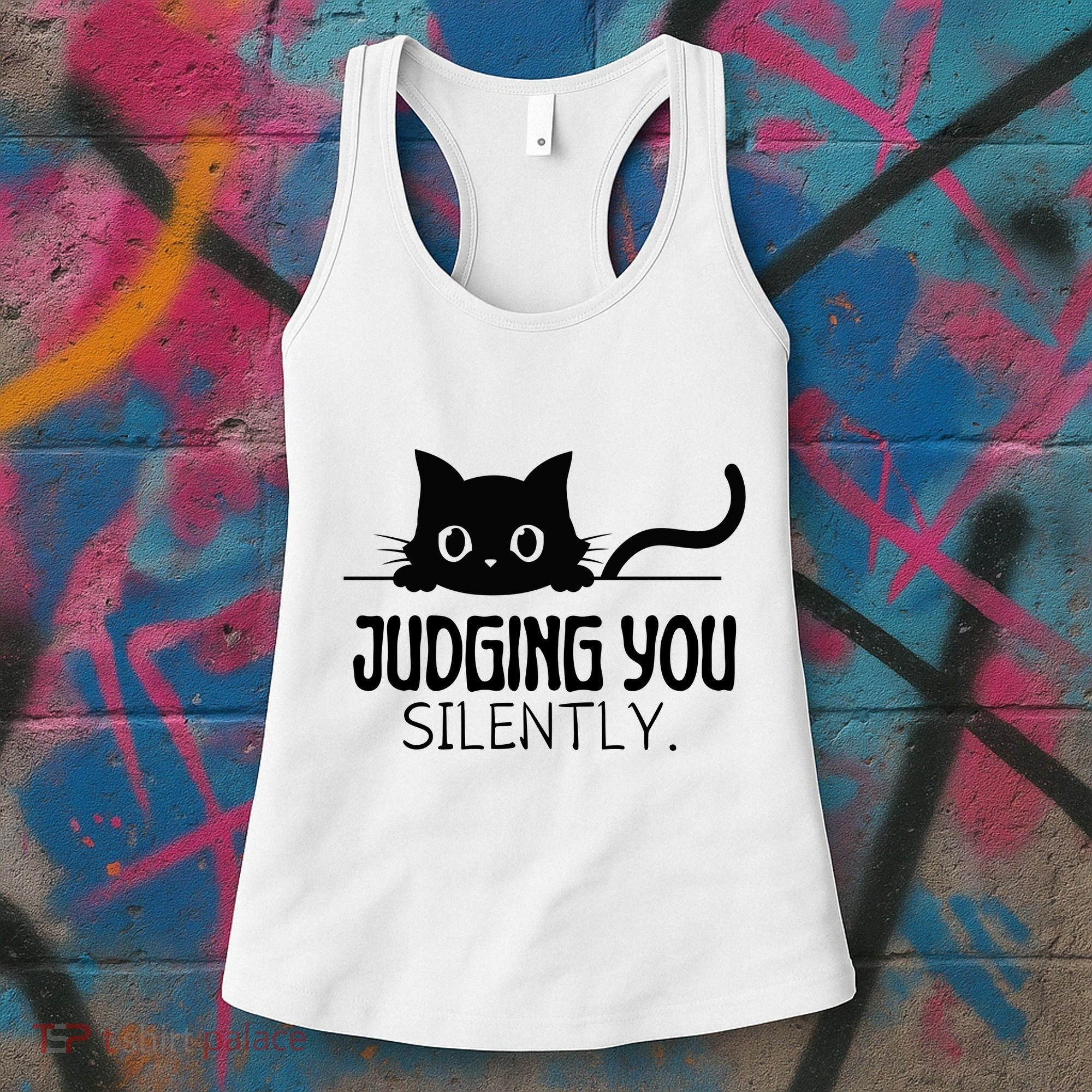Judging You Silently Women's Tank Top