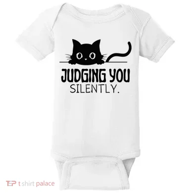 Judging You Silently Baby Bodysuit