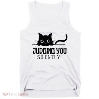 Judging You Silently Tank Top thumb 0
