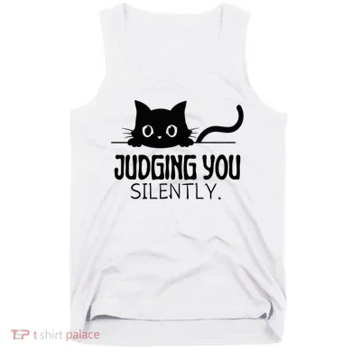 Judging You Silently Tank Top