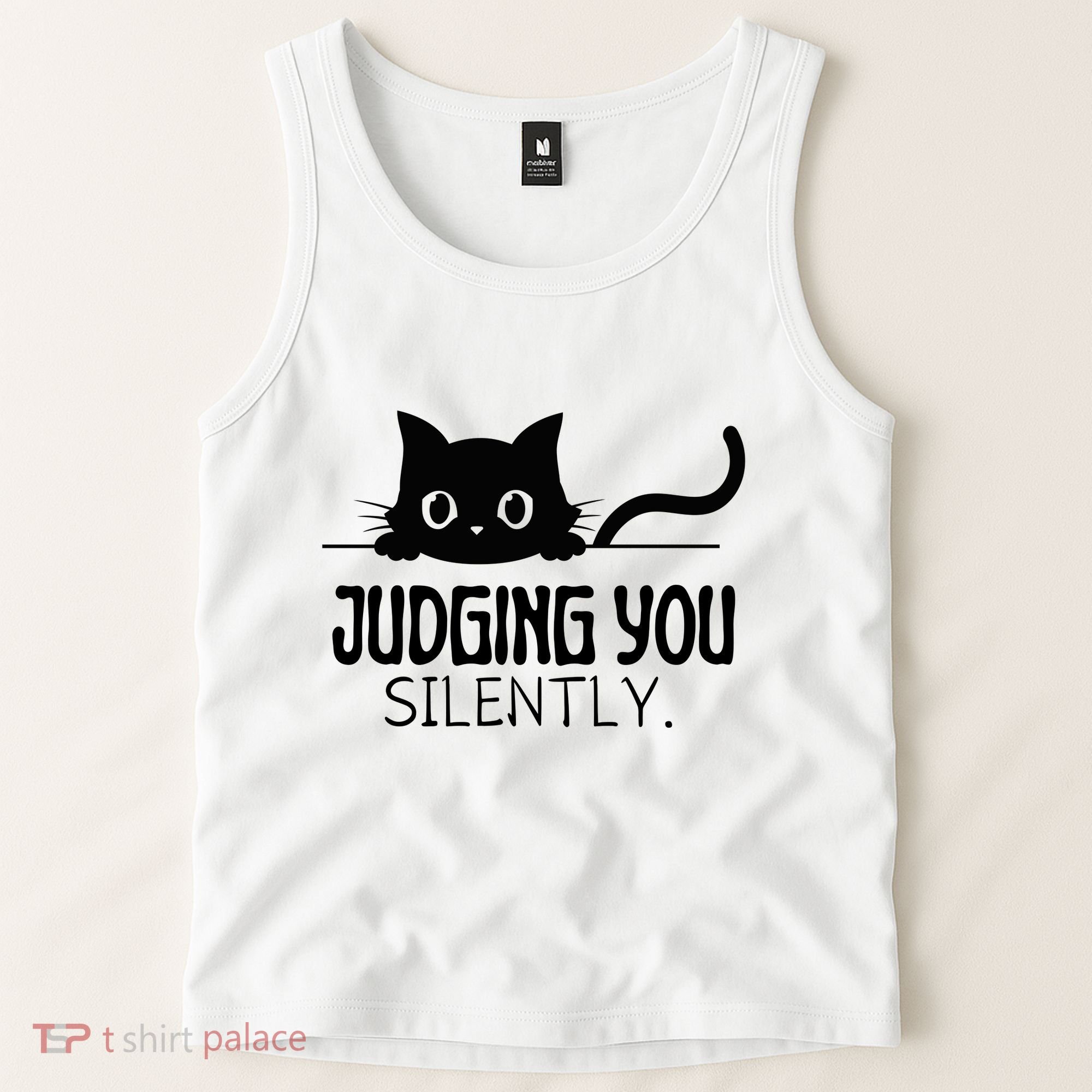 Judging You Silently Tank Top