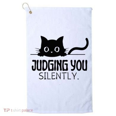 Judging You Silently Golf Towel