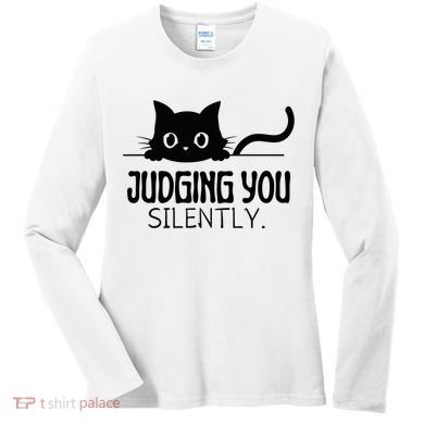 Judging You Silently Women's Long Sleeve Shirt