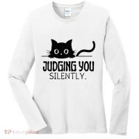 Judging You Silently Women's Long Sleeve Shirt thumb 0