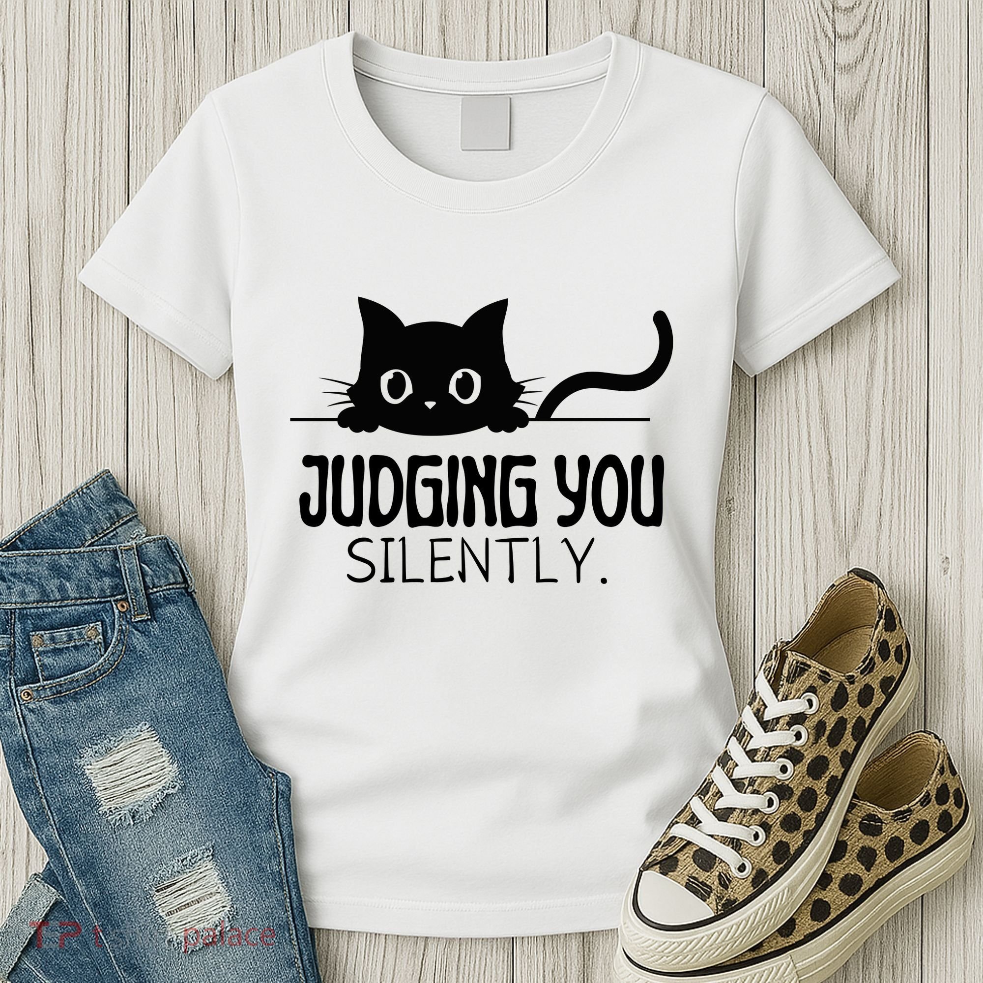 Judging You Silently Women's T-Shirt
