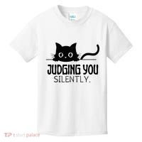 Judging You Silently Kids T-Shirt thumb 0
