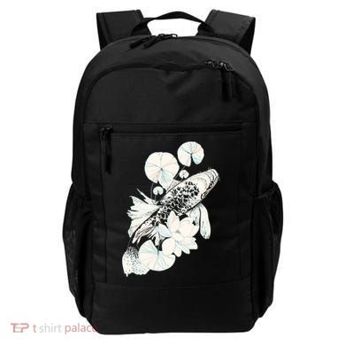 Japanese Zen Koi Fish Pond Backpack