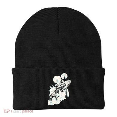 Japanese Zen Koi Fish Pond Beanie
