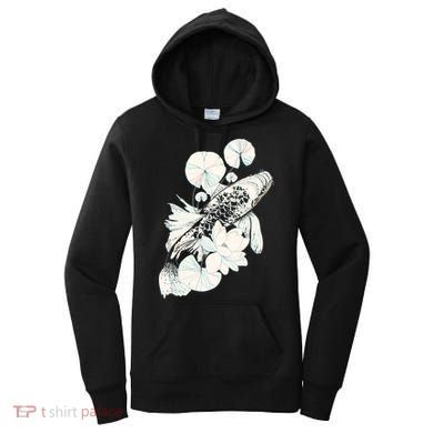 Japanese Zen Koi Fish Pond Women's Hoodie