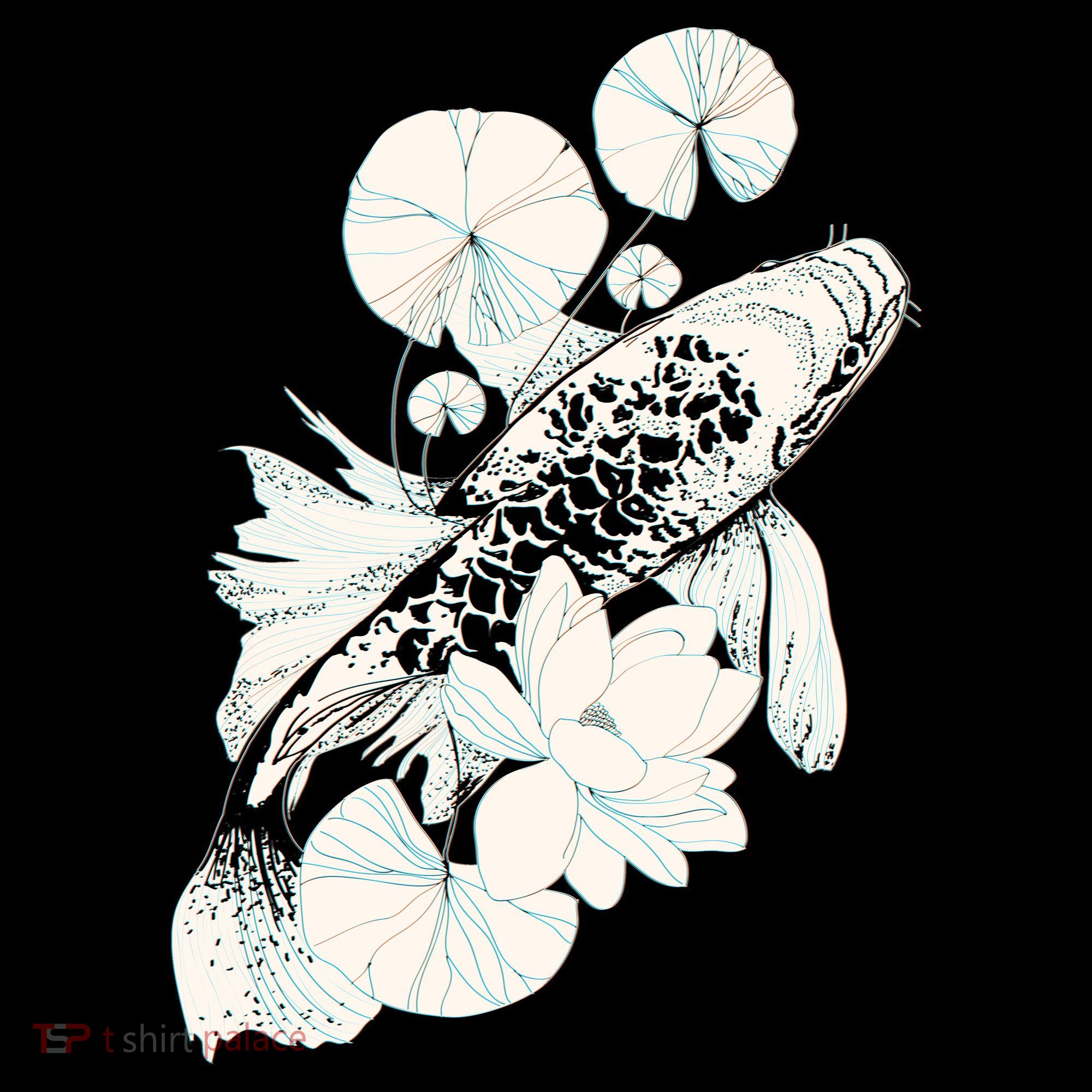 Japanese Zen Koi Fish Pond Women's Hoodie